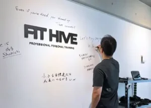 Ms. H.I, who trained at the personal gym FIT HIVE in Honmachi, Nishi-ku, Osaka City.