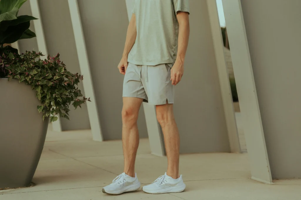 Male training wear outfit for personal gym