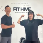 大阪市西区本町のパーソナルジムFIT HIVE（フィットハイブ）のトレーナー酒井翔太とデザイナーN