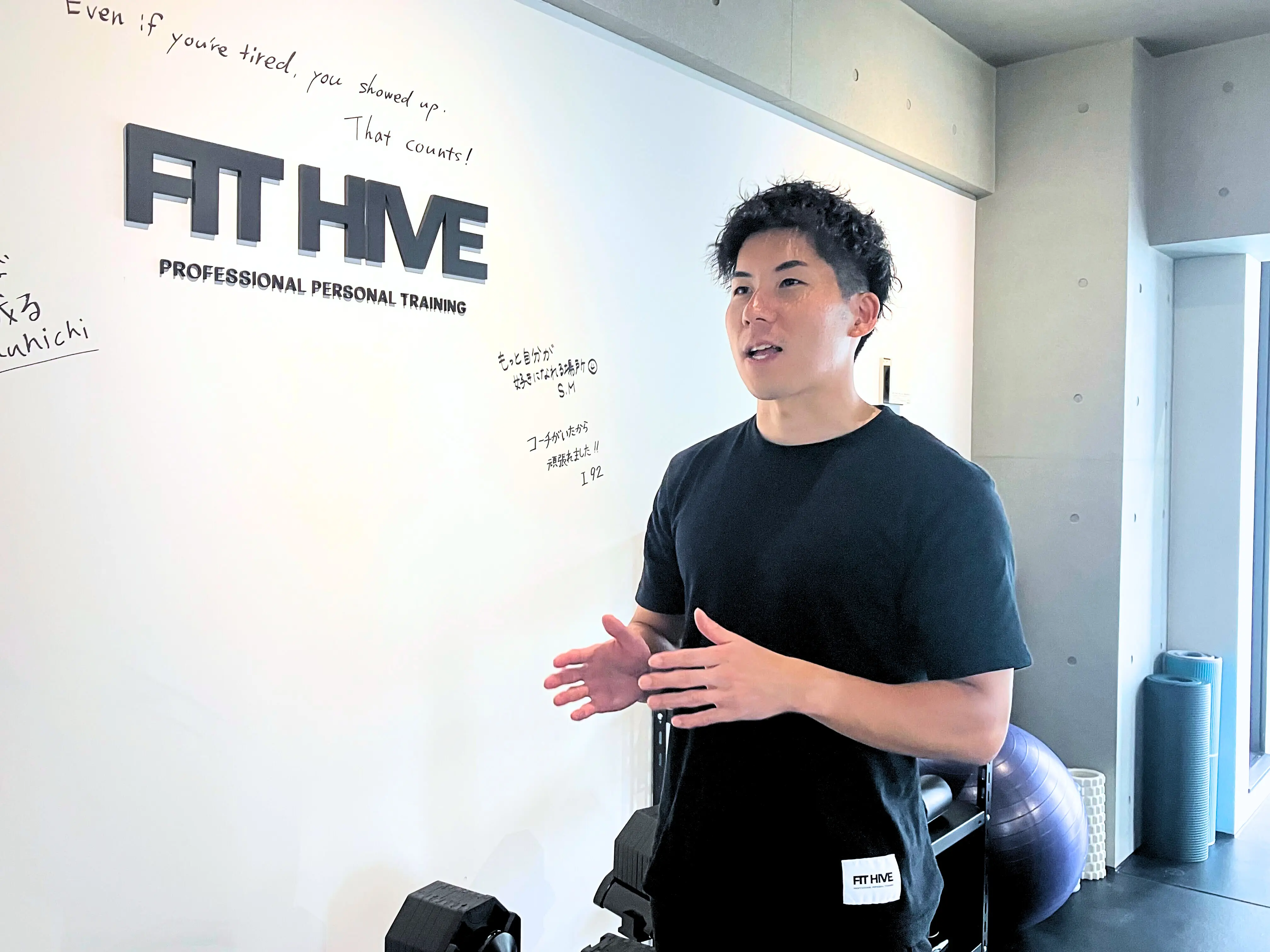 大阪市西区本町のパーソナルジムFIT HIVE（フィットハイブ）のトレーナー安田 駿介