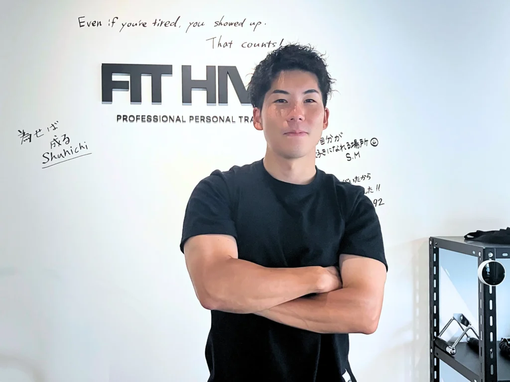 大阪市西区本町のパーソナルジムFIT HIVE（フィットハイブ）のトレーナー安田 駿介