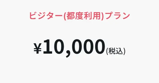 大阪市西区本町のパーソナルトレーニングジムFIT HIVEのビジター(都度払い)プラン 10,000円