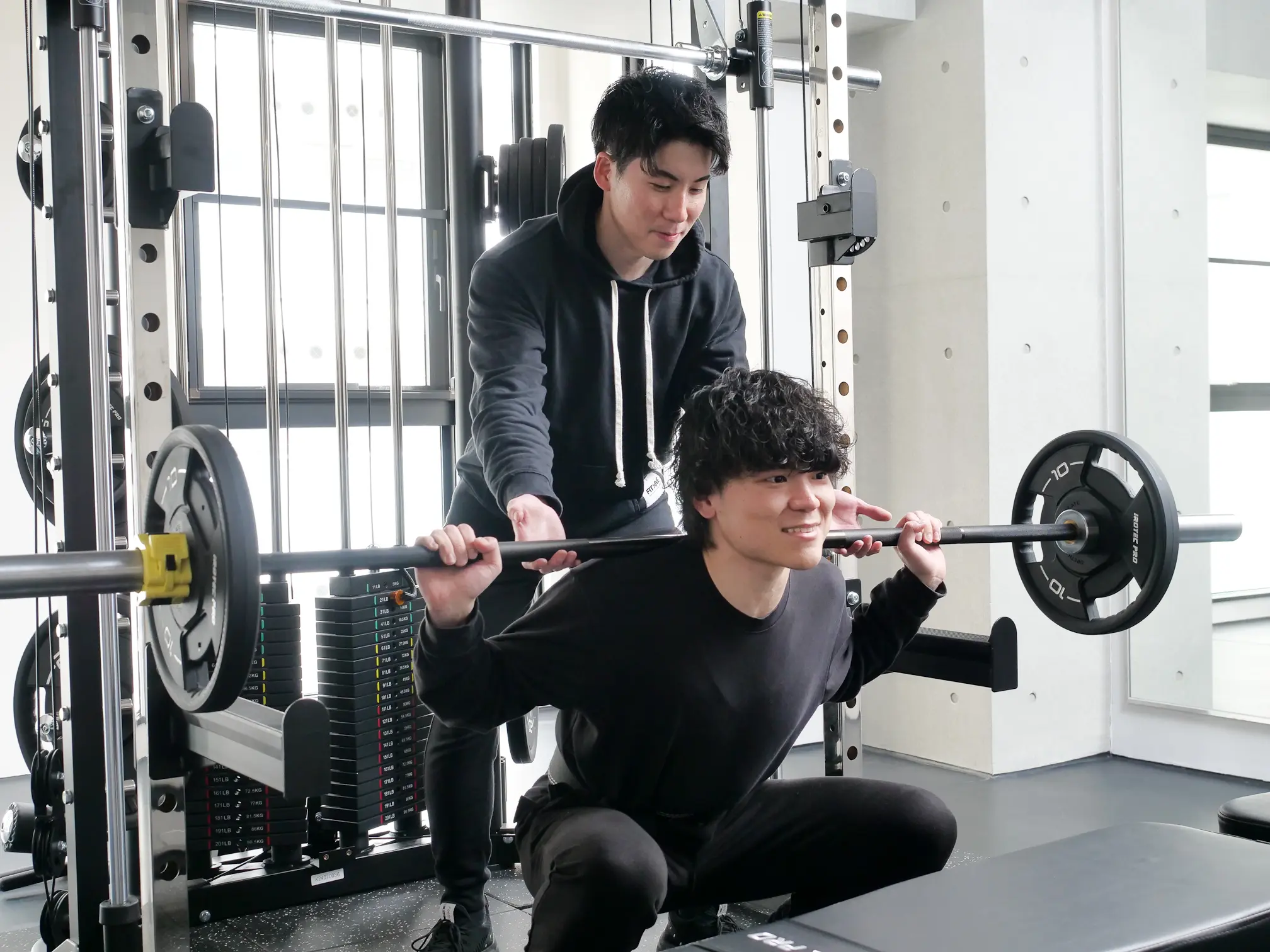 本町のパーソナルトレーニングジムFIT HIVE（フィットファイブ）　トレーニングの様子